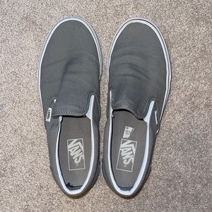 Light Grey Slip-on Vans ✨